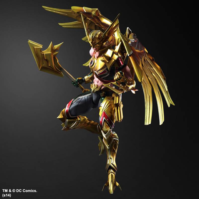 DC Universe Hawkman DC Variants Play Arts Kai Action Figure - Collectible Superhero Toy for Display & Play - Perfect for Fans, Collectors & Gift Giving