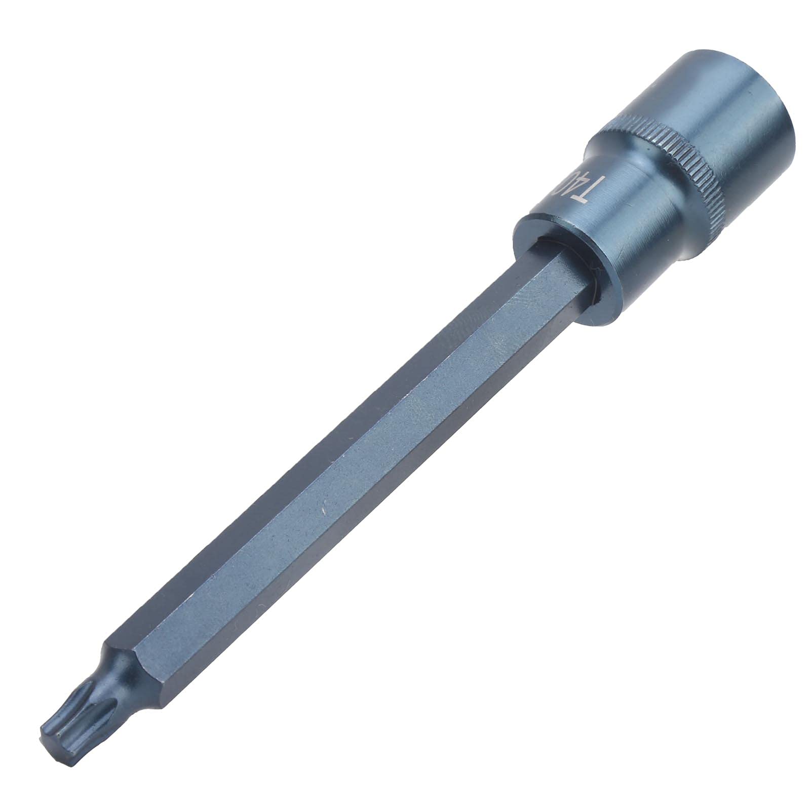 High-Quality S2 Alloy Steel T40 Star Screwdriver Bit Socket - 140mm x 6mm Metric Size for Hand Wrench | Durable Hardware Tool for Automotive Repairs & DIY Projects