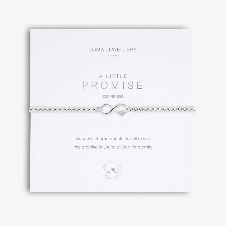 Joma Jewellery Bracelet - A Little Promise | Elegant & Dainty Charm Bracelet for Women | Perfect for Gifts, Anniversaries & Everyday Wear