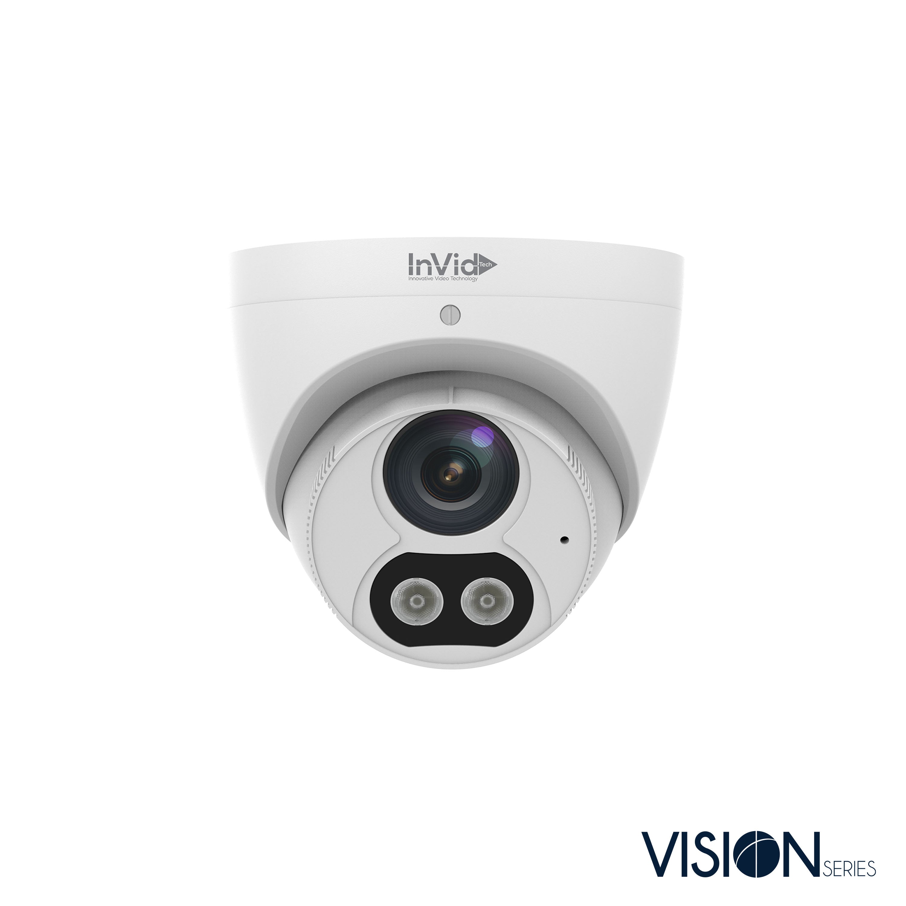 VIS P4TXIR28NH 2-Way 4MP IP Security Camera - Plug & Play Turret with 2.8mm Lens for Indoor/Outdoor Surveillance - Ideal for Home, Office & Business Security Monitoring