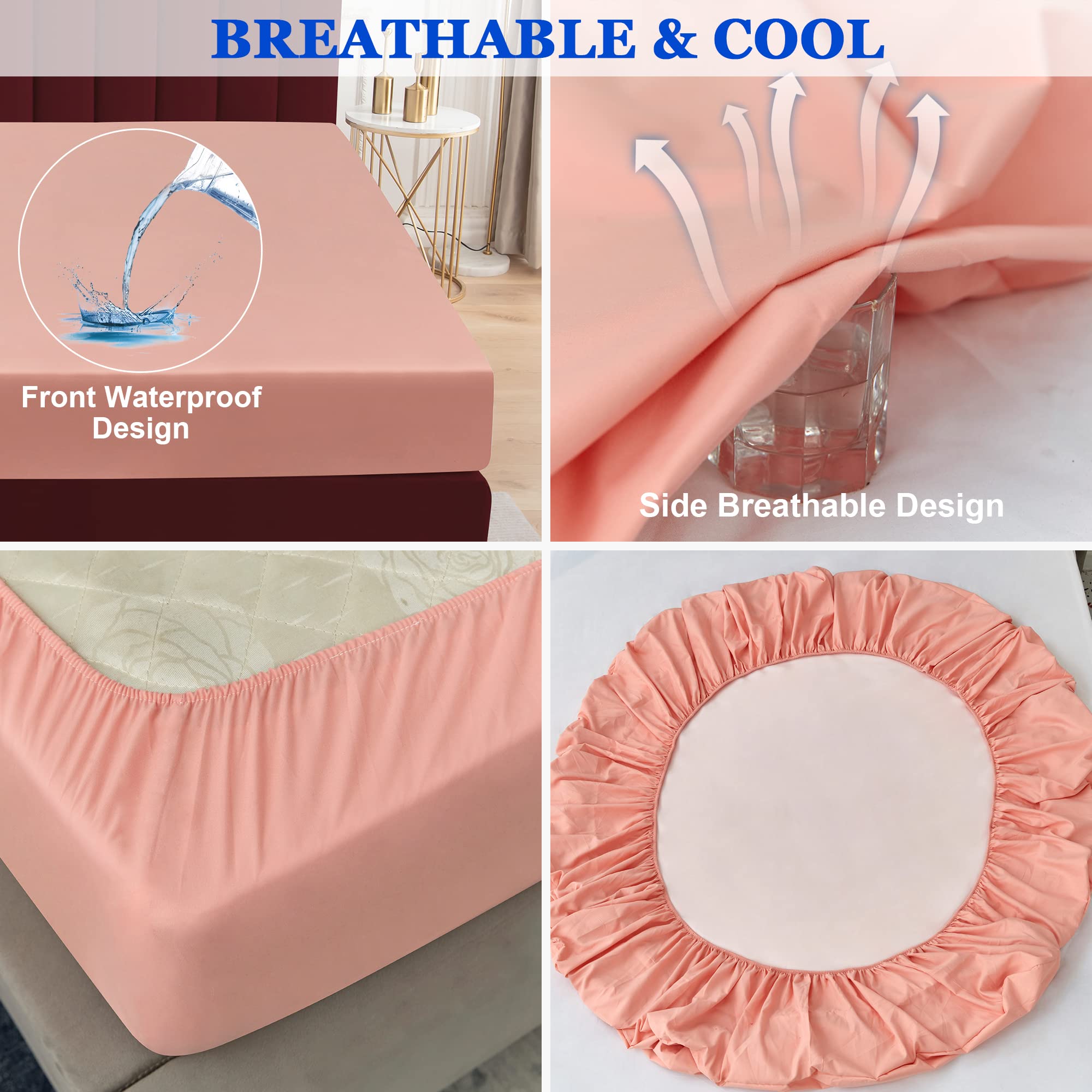 Waterproof Twin Mattress Protector - 18