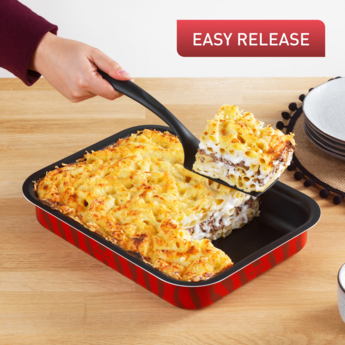 Tefal Tempo Flame Oven Safe Cookware Set - 3 Piece Baking Dishes for Roasting, Casseroles & Meal Prep | Durable & Non-Stick Ceramic Coating