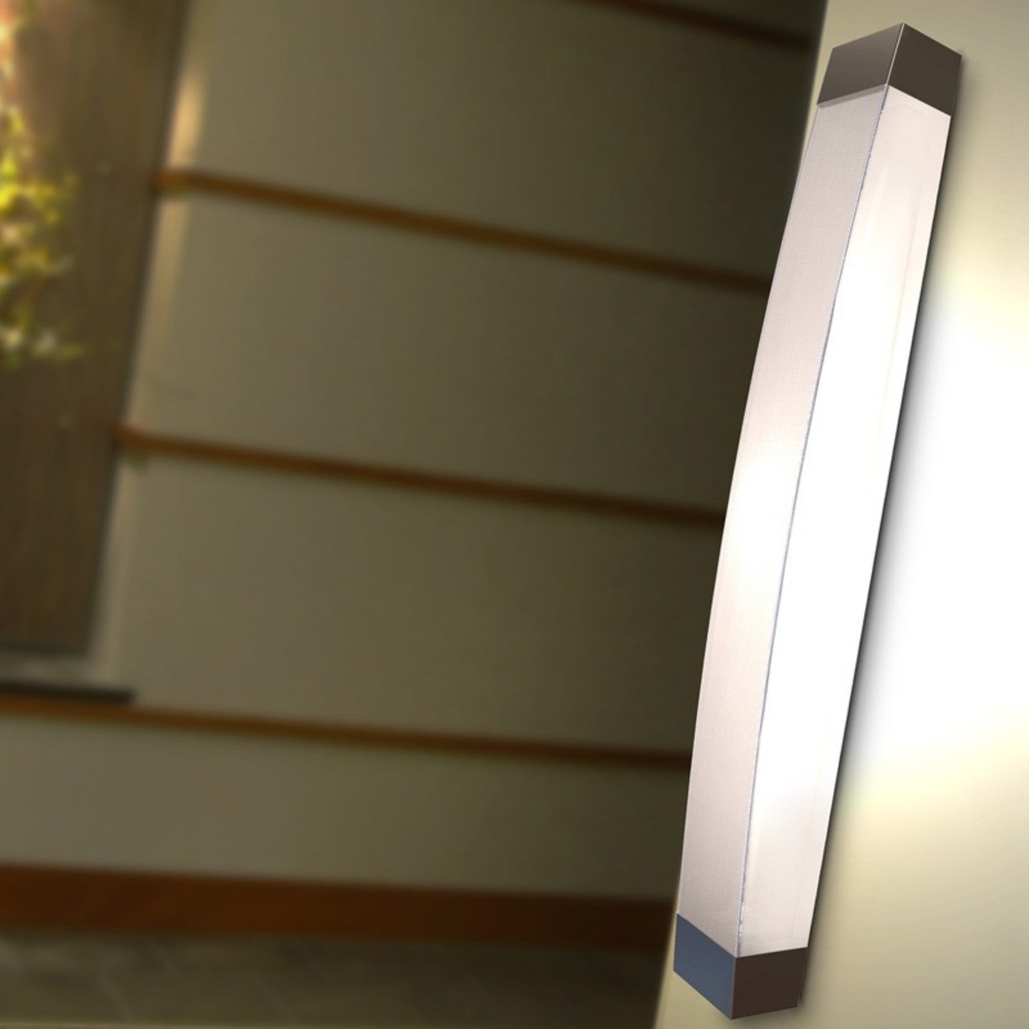 Algiers 49 LED Vanity Mirror with Touch Control - Satin Nickel Finish for Makeup & Skincare - Perfect for Bedroom, Bathroom & Dressing Room