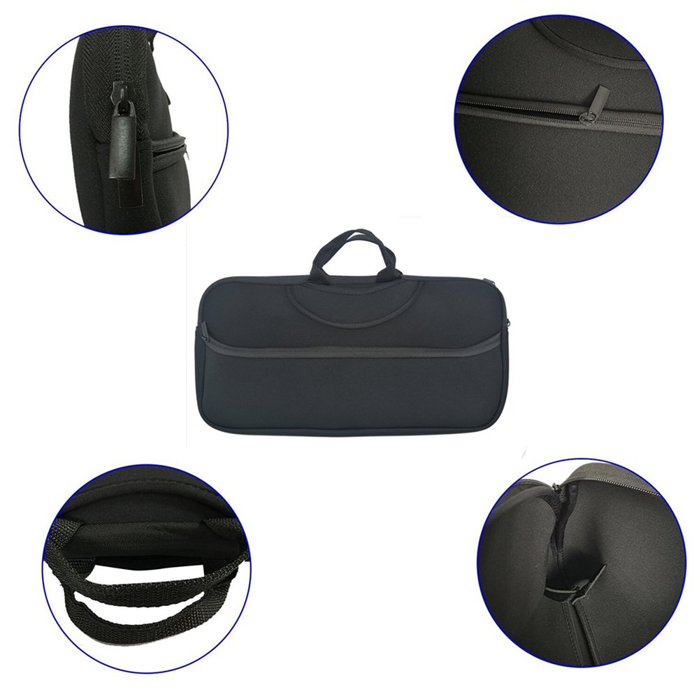 Canon PIXMA iP110 & iP100 Printer Sleeve - Portable Neoprene Travel Case with Storage for Power Adapter & Cables | Water-Resistant Protective Cover for Mobile Printing, Business Trips & Photo Printing On-The-Go