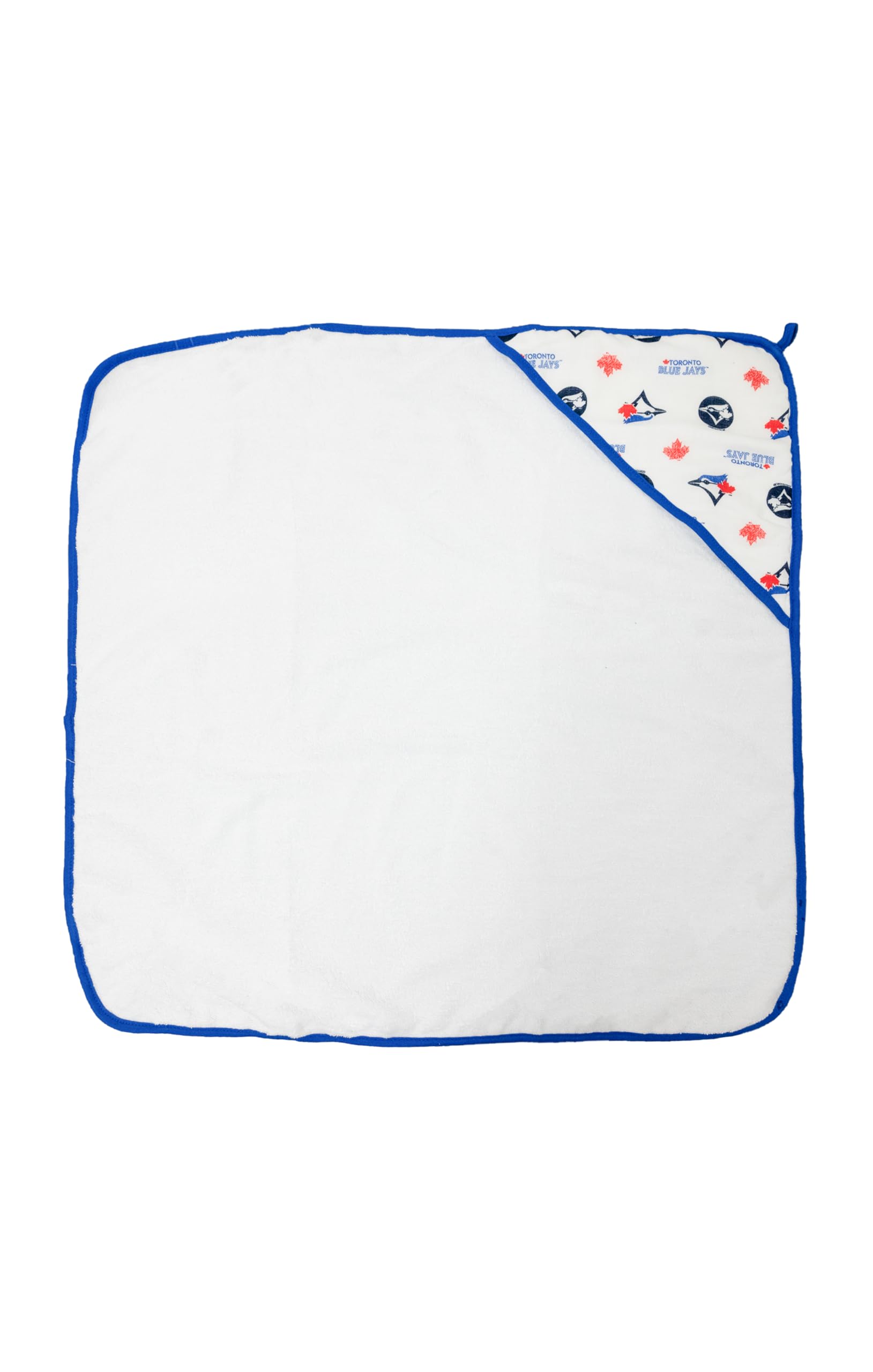 MLB Toronto Blue Jays 3-Piece Washcloth & Hooded Towel Set for Babies & Kids - Soft Bath Accessories for Sports Fans, Showers, and Pool Time