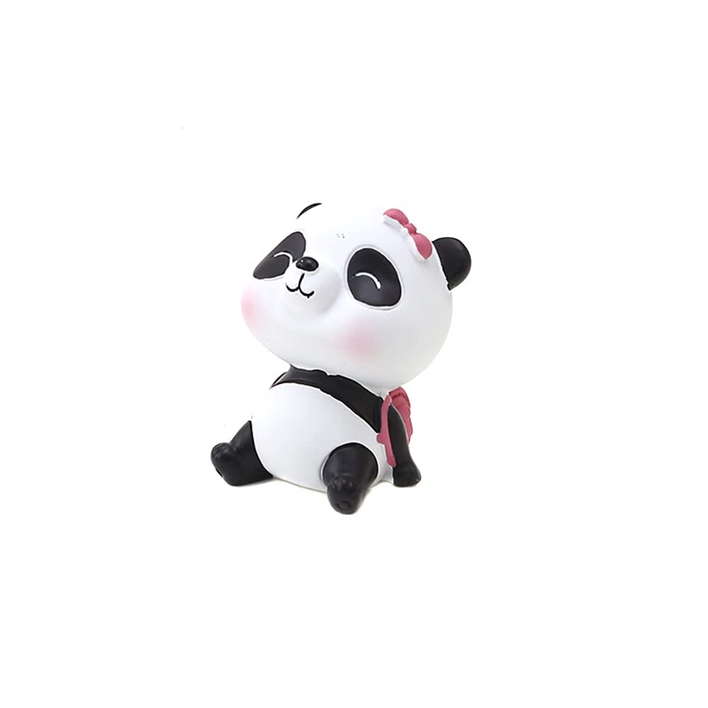 Creative Cartoon Panda Car Dashboard Decoration - Cute Shaking Head Animal Car Accessories for Interior & Home Decor | Perfect for Gifts, Car Lovers & Office Desk Decorations