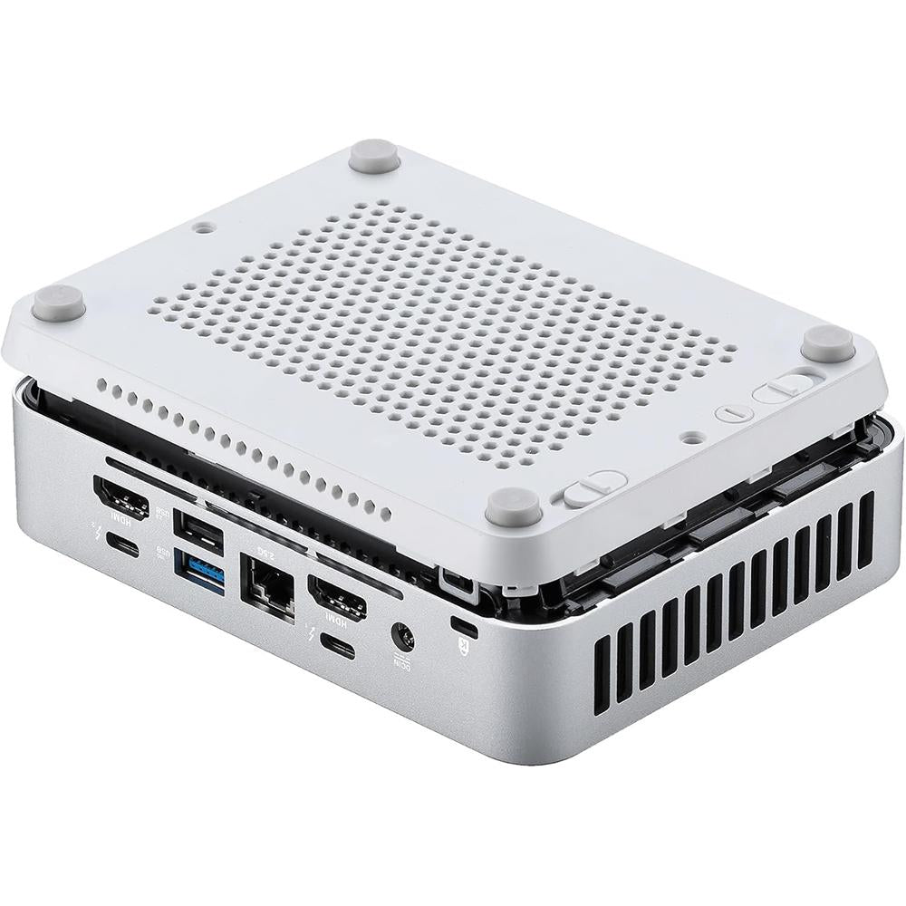 ASUS NUC 14 Pro+ Mini PC Barebone Kit - Intel Core i5/i7, 16GB RAM, 500GB SSD, Windows 11 Pro, Silver (RNUC14RVSU50000UI) - Perfect for Home Office, Gaming & Digital Content Creation
