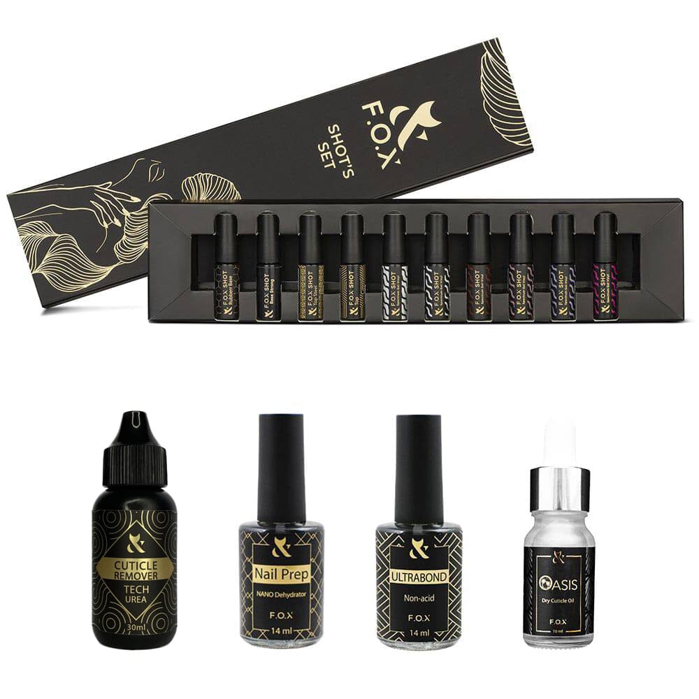 F.O.X SHOT Vape Starter Kit with Top 4 E-Liquids - Perfect for Beginners & On-the-Go Vaping