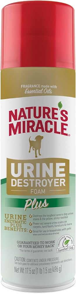 Best Cat Urine Destroyer Spray - Eliminates Odors & Stains for Litter Box, Carpets & Furniture | Pet Safe & Enzymatic Formula