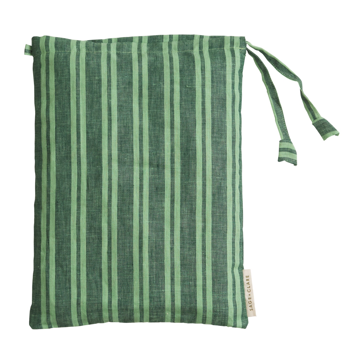 Premium Nadine Linen Pillowcase Set - Soft Breathable Forest Green Bedding (Set of 2) for Cozy Home & Hotel Luxury Experience