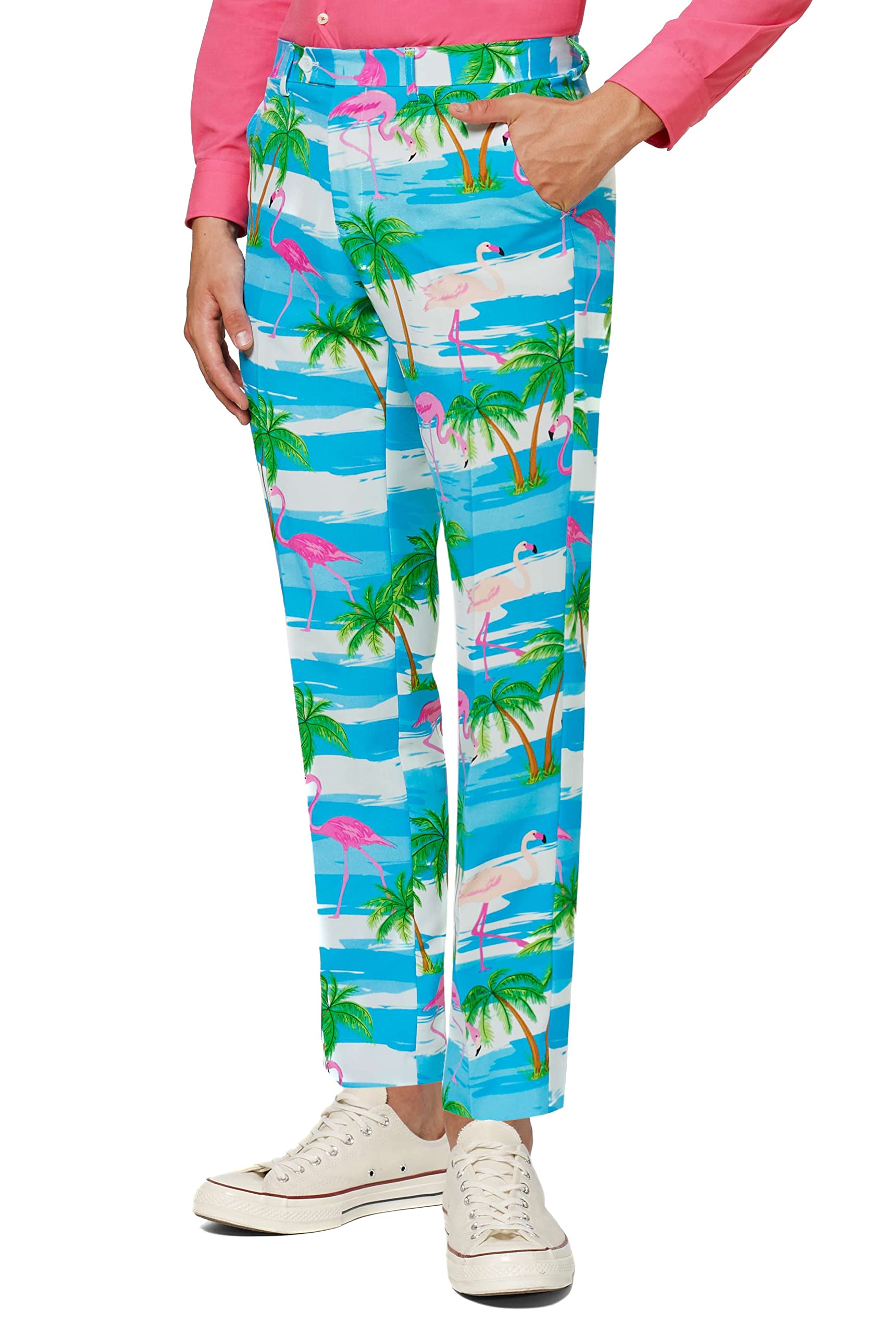 Opposuits Men's Funny Costume Party Suit Set - Matching Jacket, Pants & Tie for Halloween, Cosplay & Themed Parties | Perfect for Costume Events, Bachelor Parties & Comedy Shows