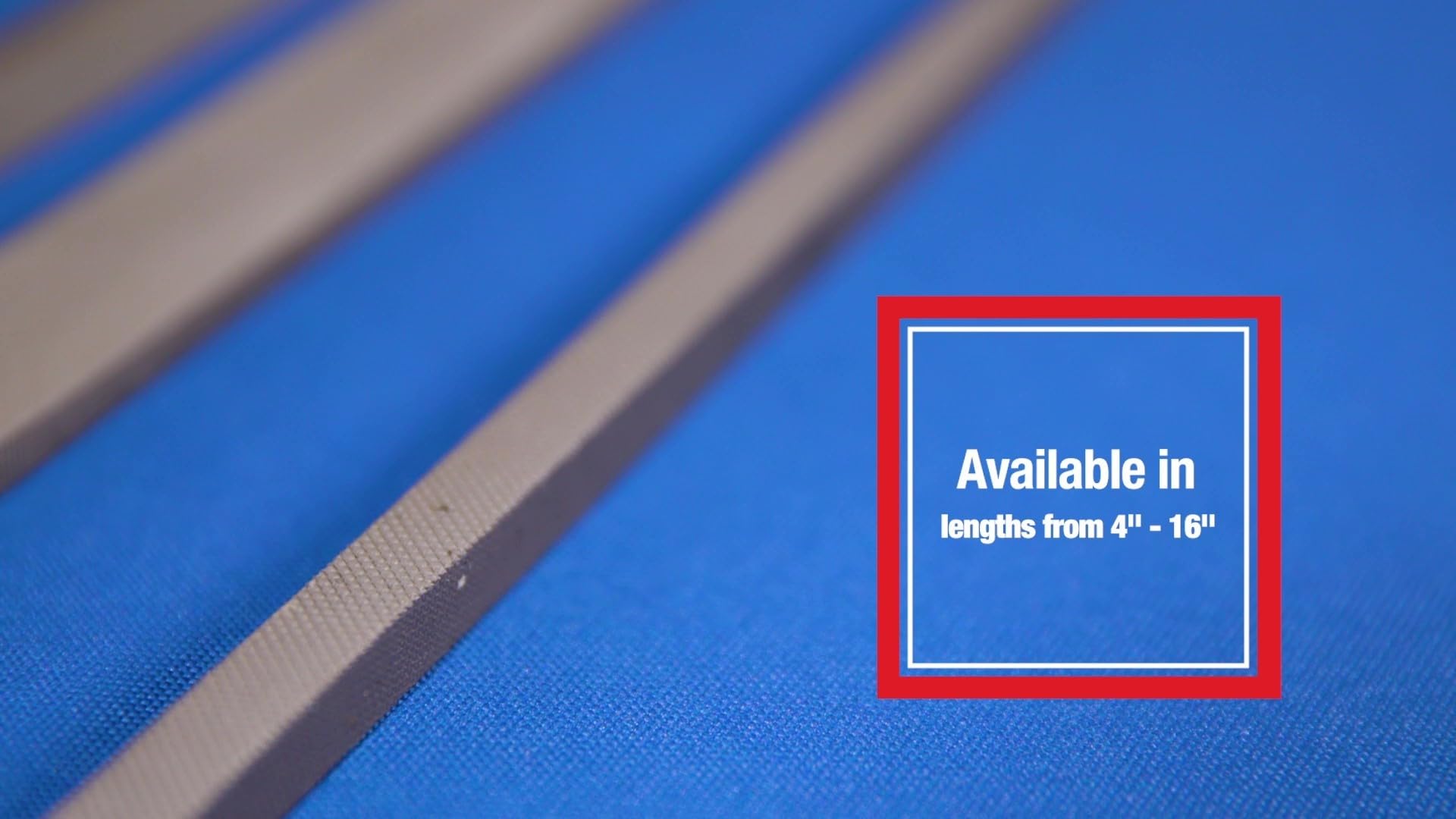 Drill America 6-Inch Flat Smooth File - DIC Series for Metalworking, Woodworking & DIY Projects