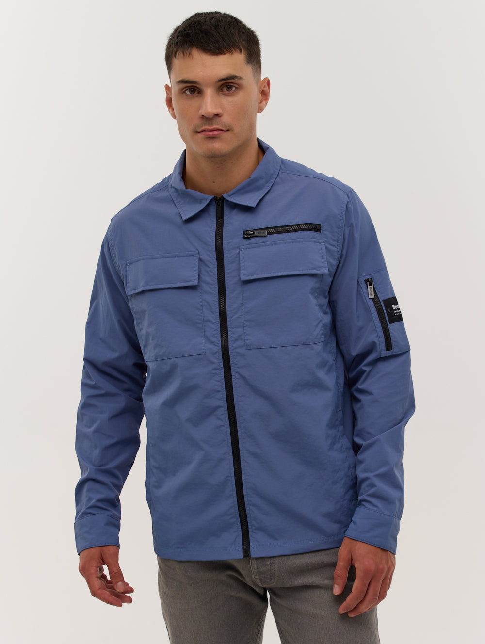 Branson Sleeve Pocket Shacket - Stylish Fleece Lined Overshirt for Men & Women | Perfect for Outdoor Adventures, Casual Wear & Layering in Fall/Winter
