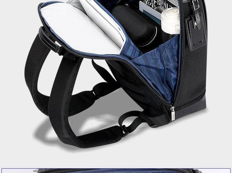 BOPAI Shell Shape Business Office Work USB Charging Shoulder Bag - Stylish & Functional Laptop Bag for Professionals, Commuters & Travelers