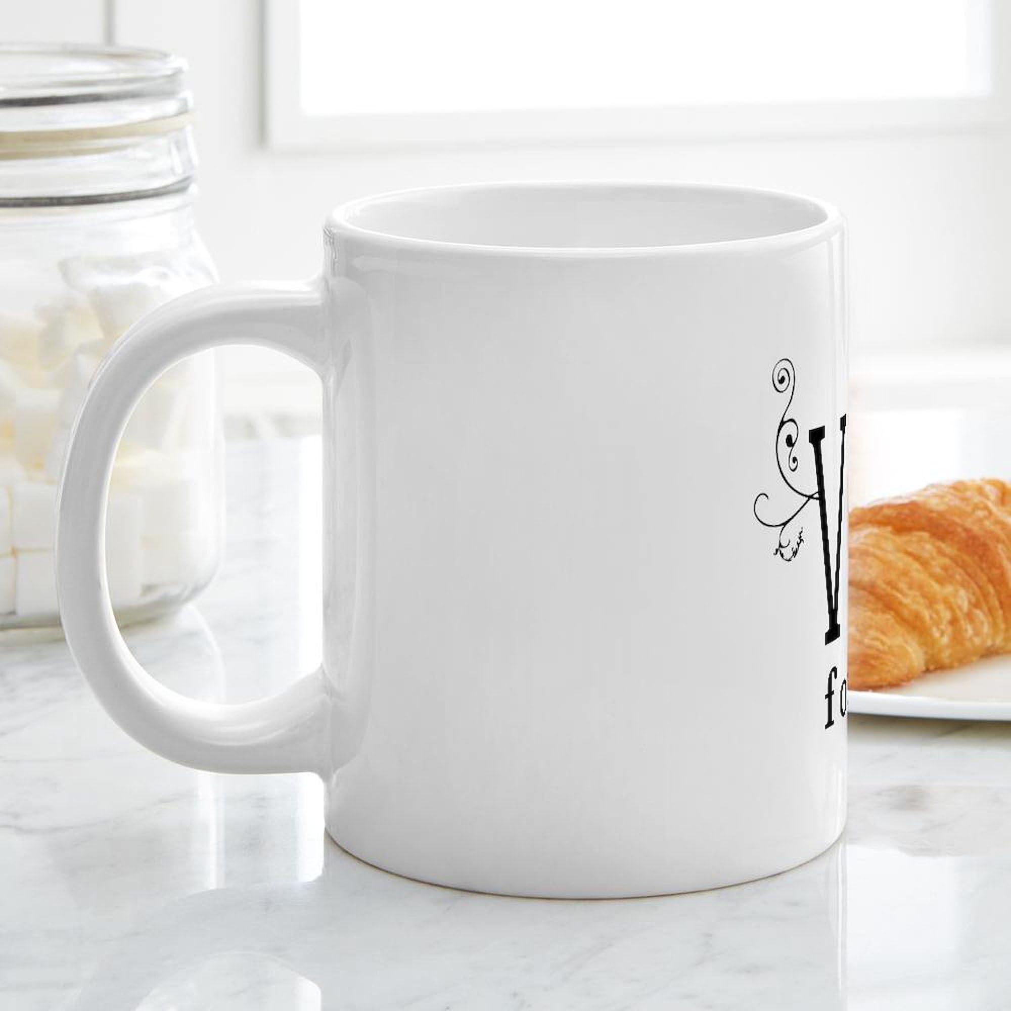 Vegan For Life 20 oz Ceramic Coffee Mug - Large Insulated Tea Cup for Hot & Cold Drinks - Perfect for Home, Office & Eco-Friendly Gifts