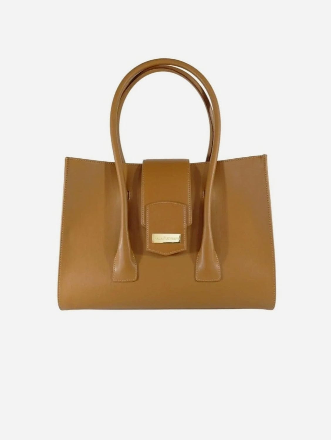 Richmond Cactus Leather Vegan Handbag - Sustainable & Eco-Friendly Women's Purse | Maple Color | Perfect for Work, Travel & Everyday Use