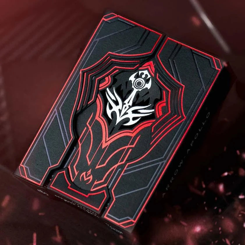 Premium Arsenal Series Playing Cards - Waterproof & Durable for Poker, Magic Tricks & Card Games - Perfect for Casino Nights, Family Gatherings & Travel