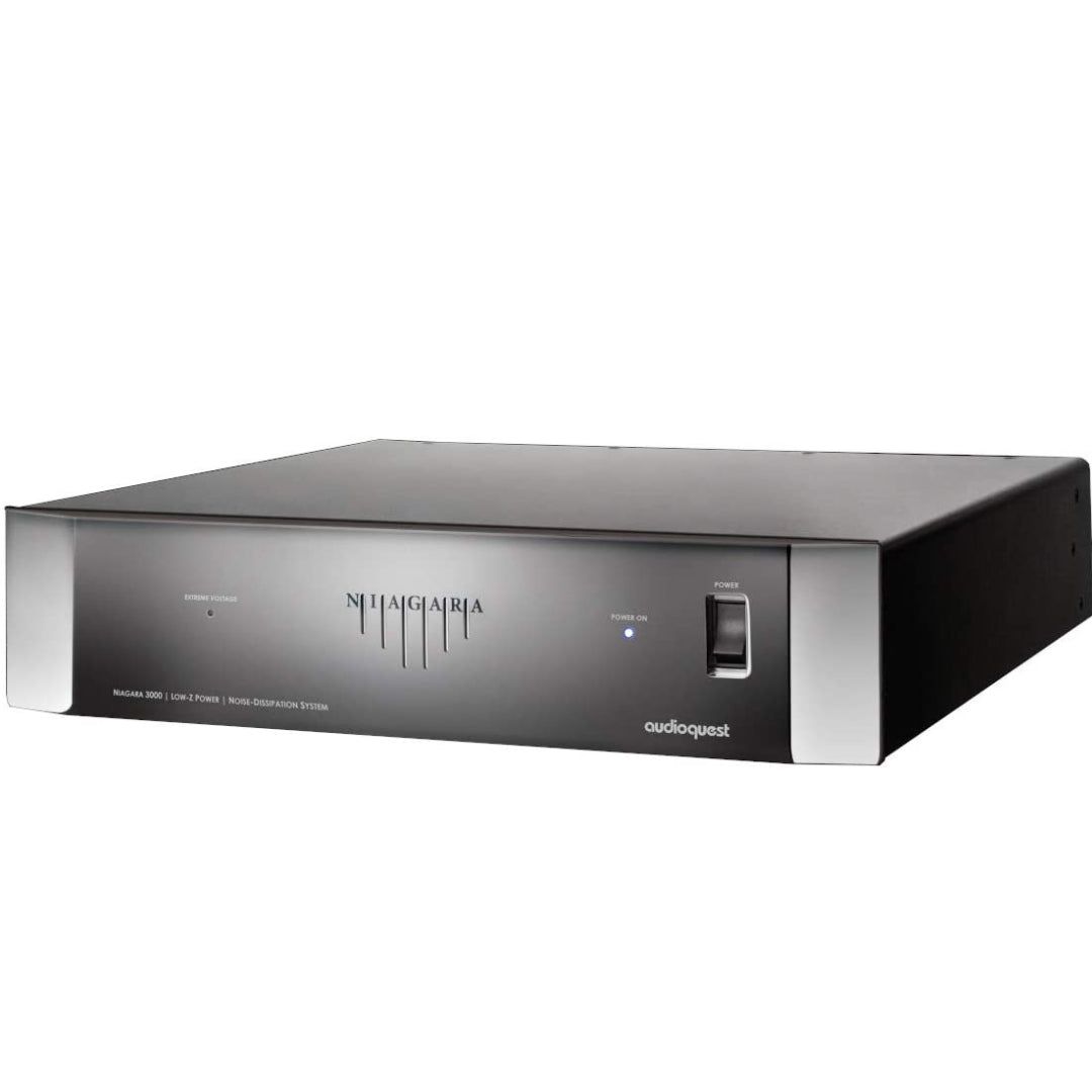 AudioQuest Niagara 3000 Low Z Power Noise Dissipation System - Premium AC Power Conditioner for Home Theater & Hi-Fi Audio Systems | Eliminates Electrical Noise for Crystal Clear Sound