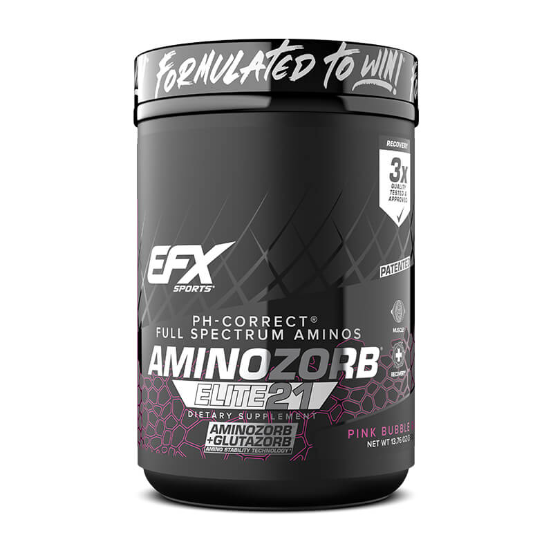 EFX Sports AminoZorb Elite 21 - Premium Amino Acid Supplement for Muscle Recovery & Performance - Ideal for Athletes, Bodybuilders & Fitness Enthusiasts