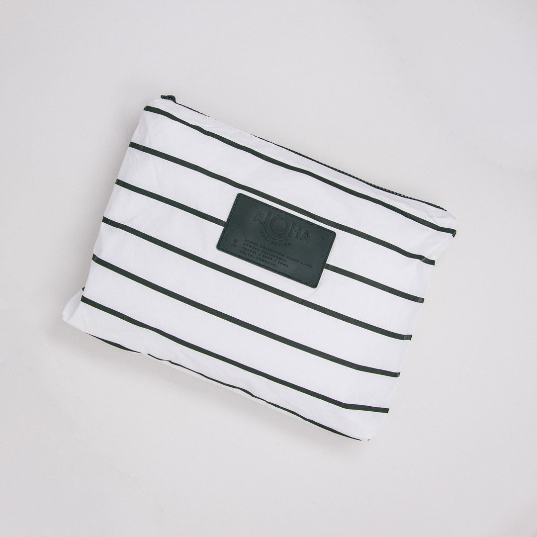 Aloha Mid Pinstripe Pouch - Stylish Crossbody Bag for Women | Perfect for Travel, Work & Everyday Use