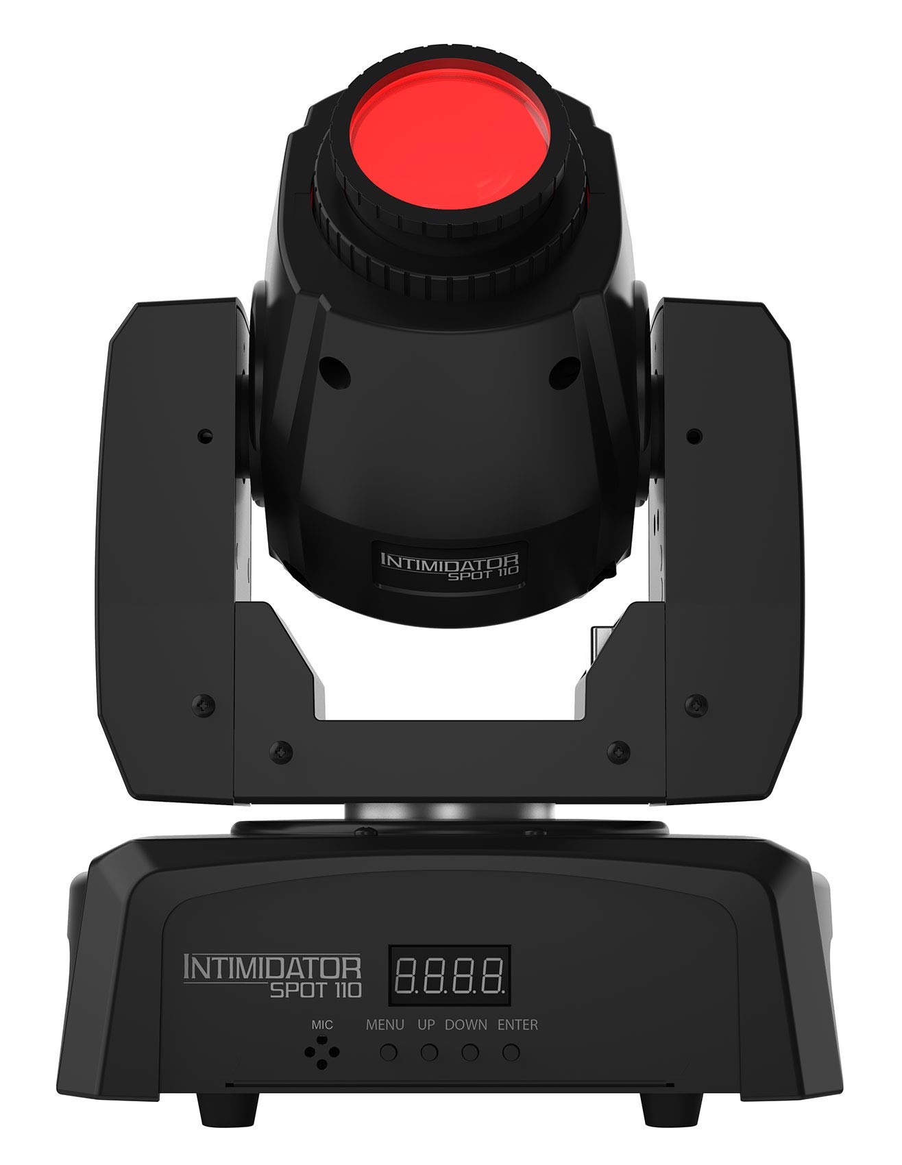 Chauvet Intimidator Spot 110 Compact LED Moving Head Light with CHS-1XX Carry Bag - Professional DJ Stage Lighting for Concerts, Weddings, and Events