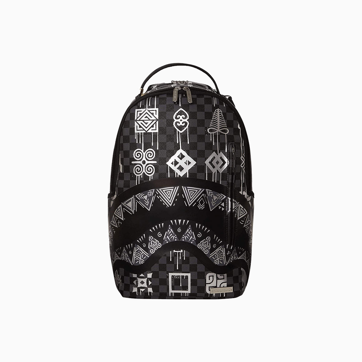 African Intelligence 9 Power Glyphics Backpack - Stylish & Durable School & Travel Backpack for Students & Professionals | Perfect for College, Work & Outdoor Adventures