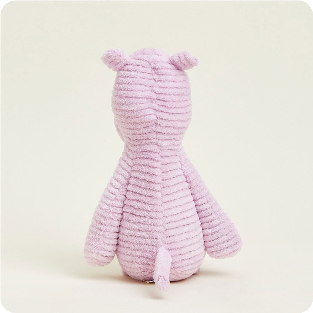 My First Warmies Plush Hippo - Microwaveable Heating Stuffed Animal for Kids & Adults - Perfect for Stress Relief, Anxiety, and Bedtime Comfort