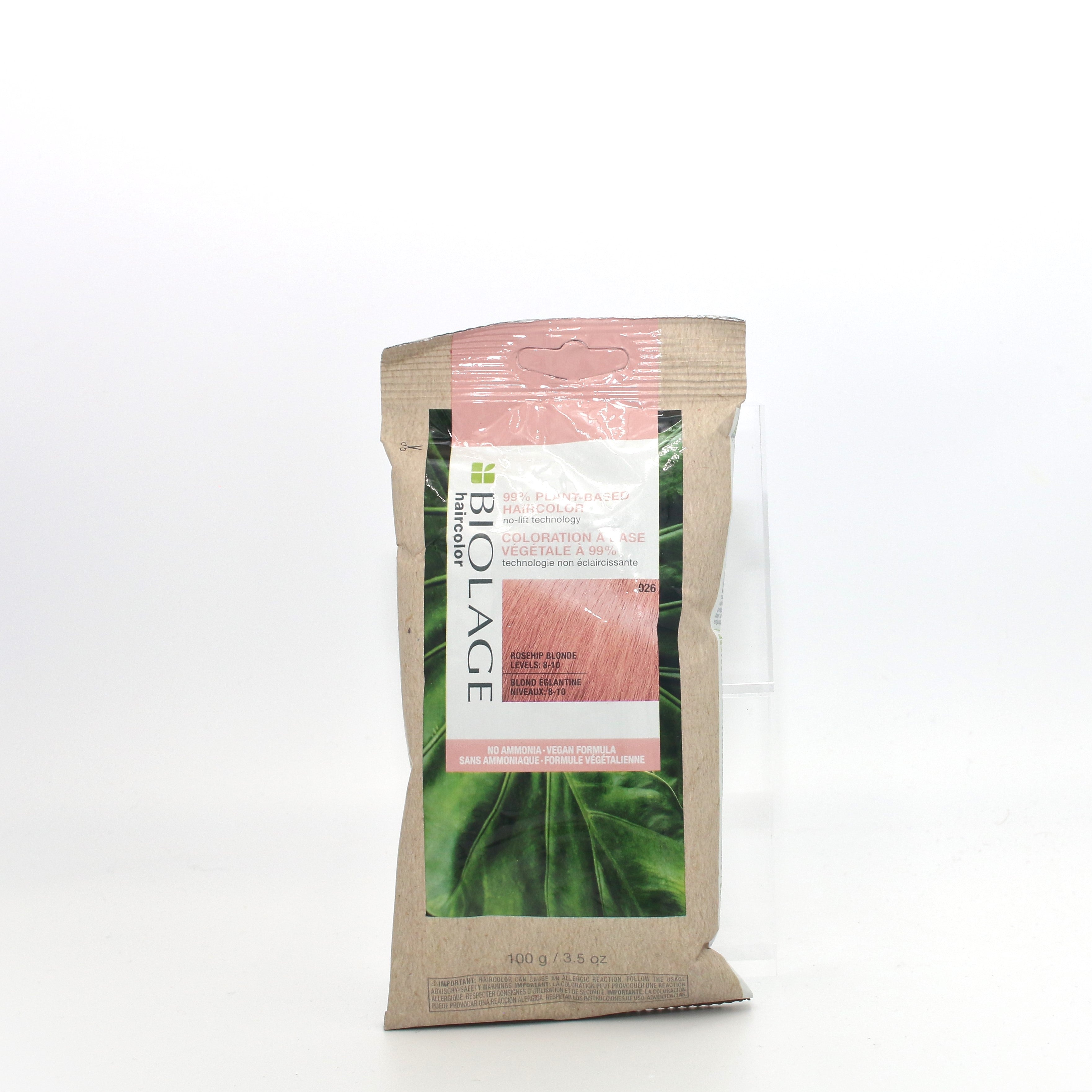 MATRIX Biolage Plant Based Haircolor Rosehip Blonde 3.5 oz - Vegan & Ammonia-Free Hair Dye for Natural-Looking Highlights at Home