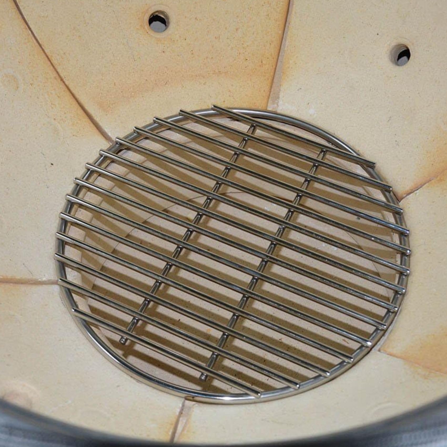 Premium Stainless Steel High Heat Charcoal Fire Grate for Kamado Joe Big Joe Grill - 12 Inch Heavy Duty Replacement Grate for Outdoor BBQ, Smoking & Grilling - Perfect for Backyard Cookouts, Camping & Tailgating