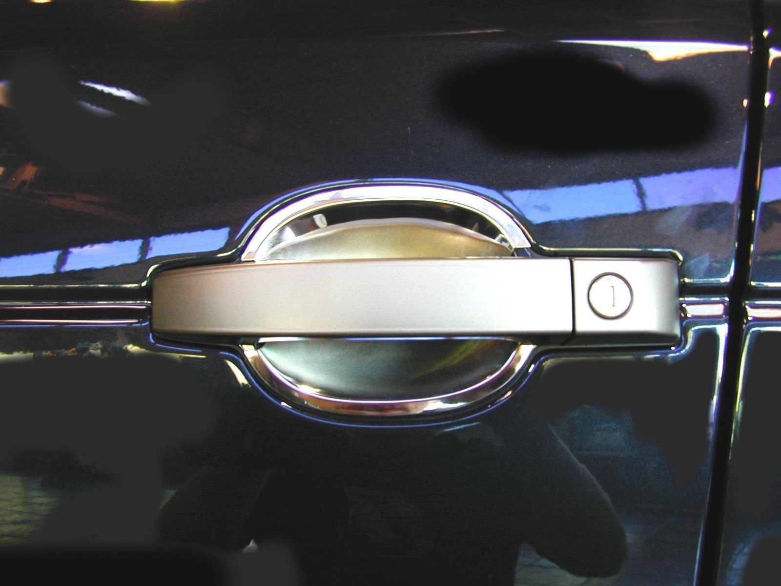 URO Parts CDHRR03 Chrome Door Handle Cups - Premium Car Door Handle Protectors for Trucks & SUVs - Enhance Vehicle Style & Prevent Scratches - Perfect for Off-Roading & Daily Commute