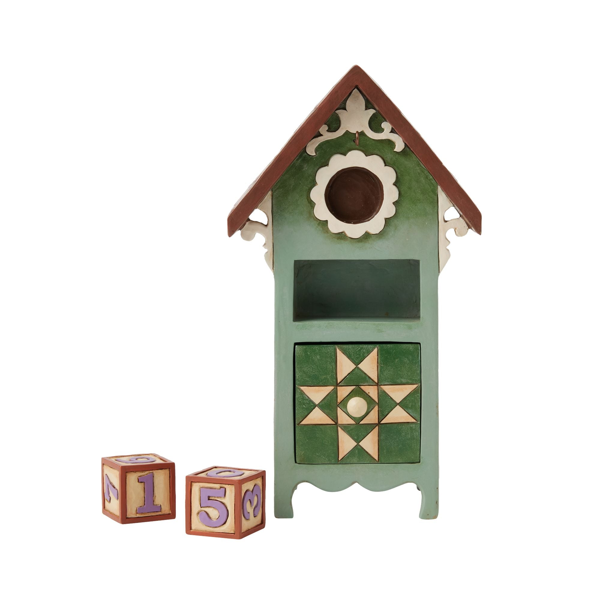 Birdhouse Perpetual Calendar - Wooden Wall Calendar for Home & Office Decor | Perfect for Gifts, Kitchen, Living Room & Workspace Organization