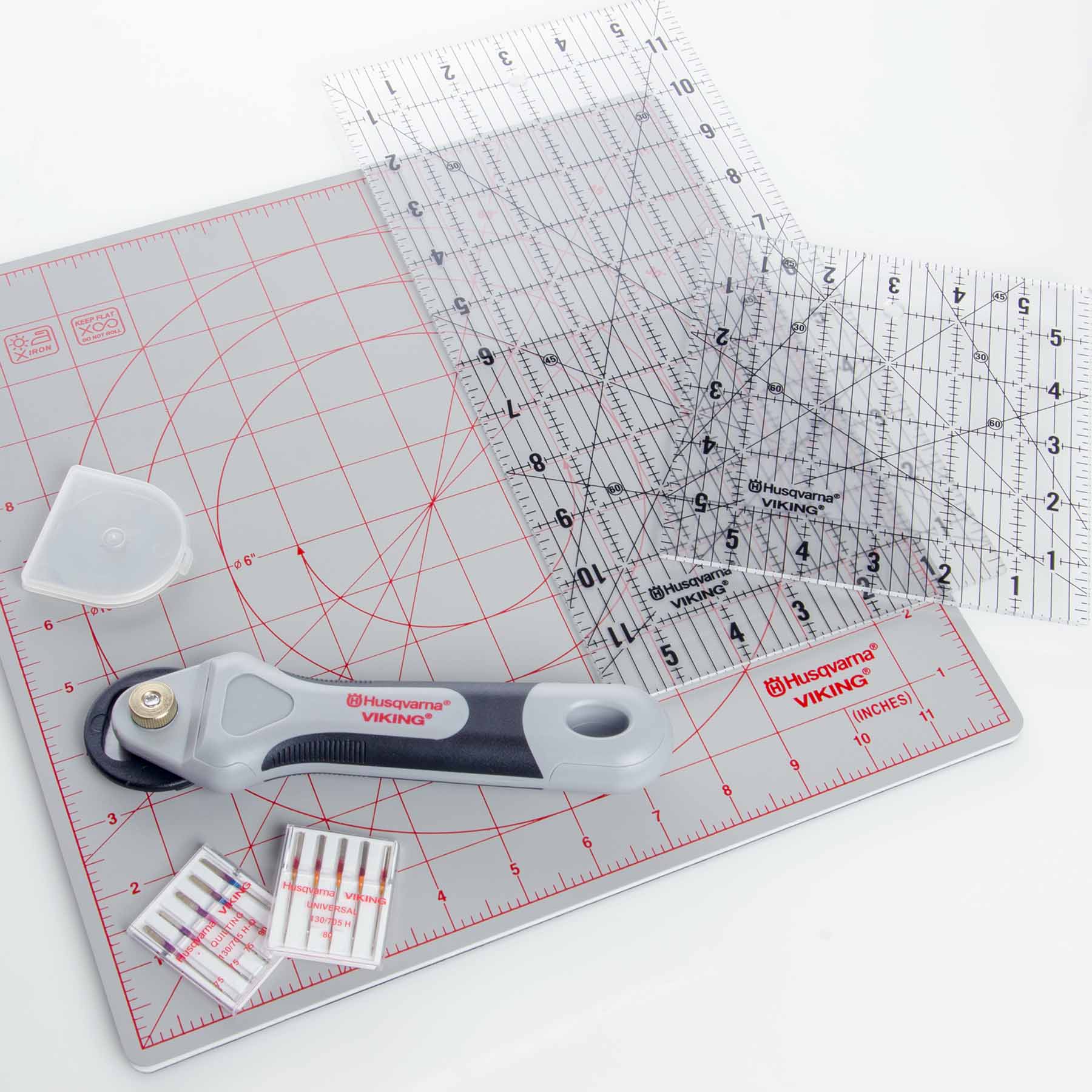 HUSQVARNA® VIKING® Premium Quilting Kit for Sewing & Embroidery - Perfect for DIY Quilts, Home Decor & Craft Projects