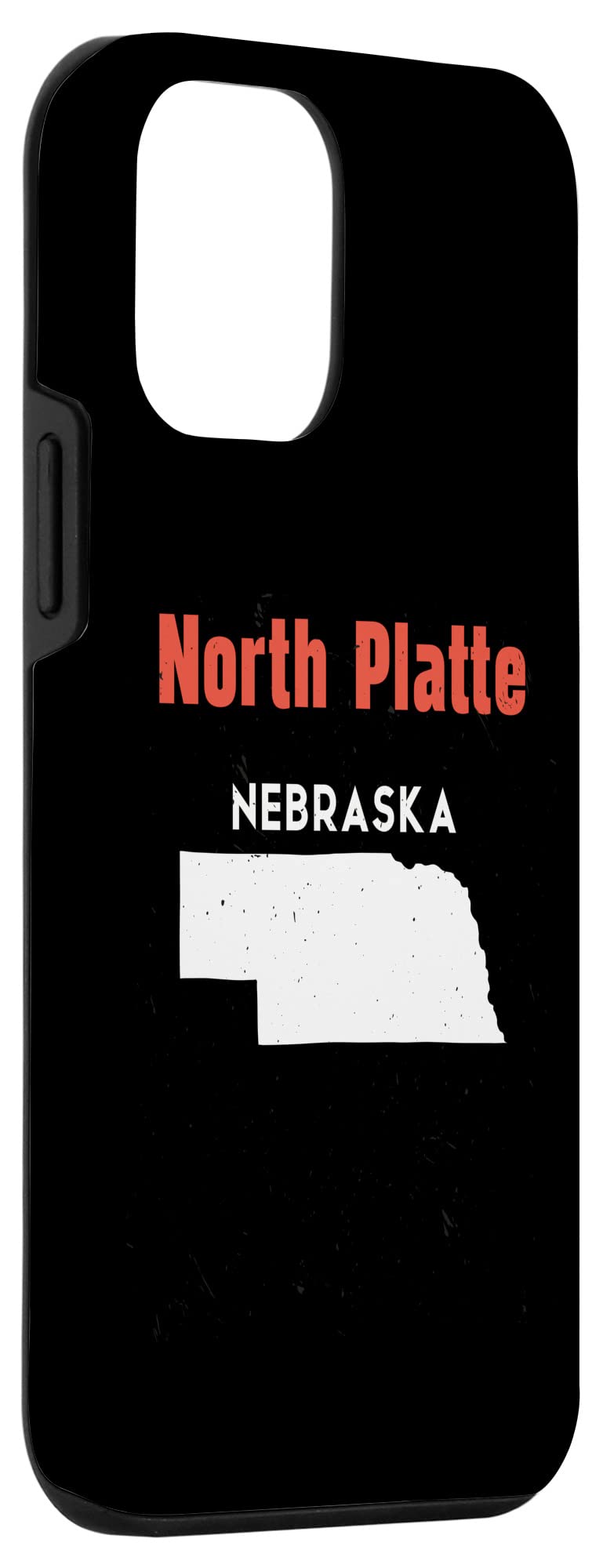 iPhone 12 Mini Case - Nebraska USA State Design with North Platte Skyline | Durable Protective Cover for Travel & Daily Use