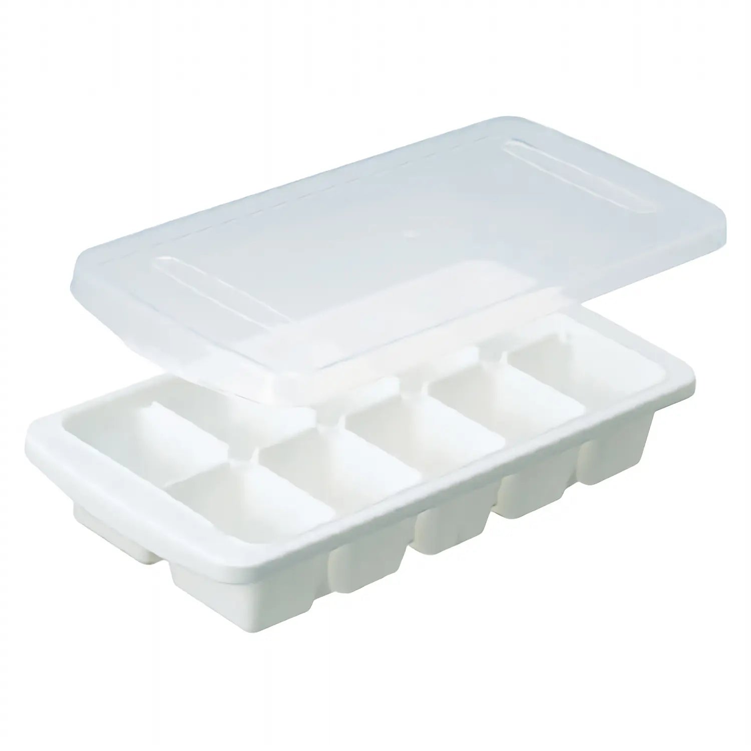 Asvel 10-Piece Polypropylene Ice Cube Tray Set - BPA-Free, Durable & Flexible for Cocktails, Smoothies, and Beverage Cooling