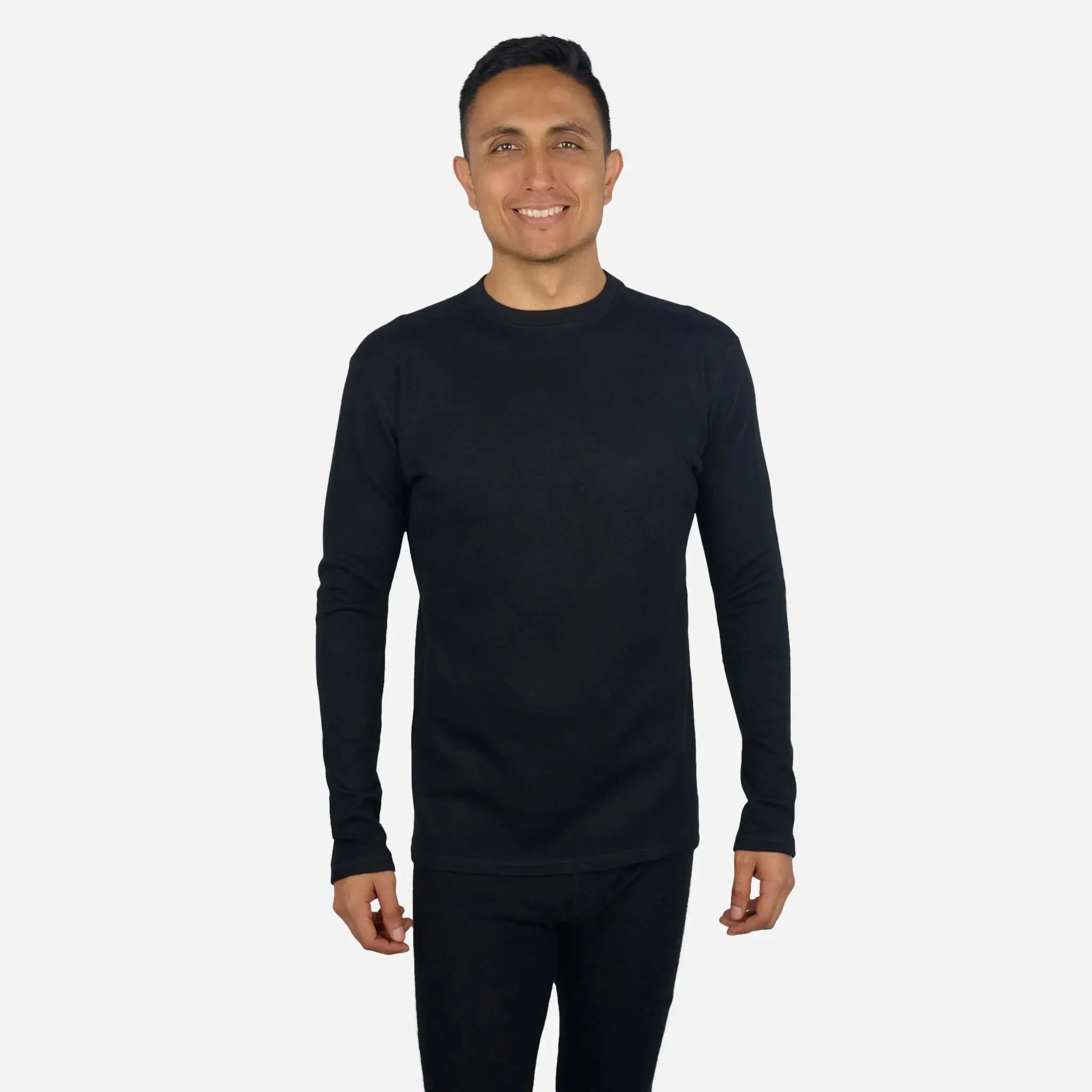 Premium Men's Alpaca Wool Sweater - 300 Lightweight Warm Winter Pullover for Outdoor Activities & Casual Wear