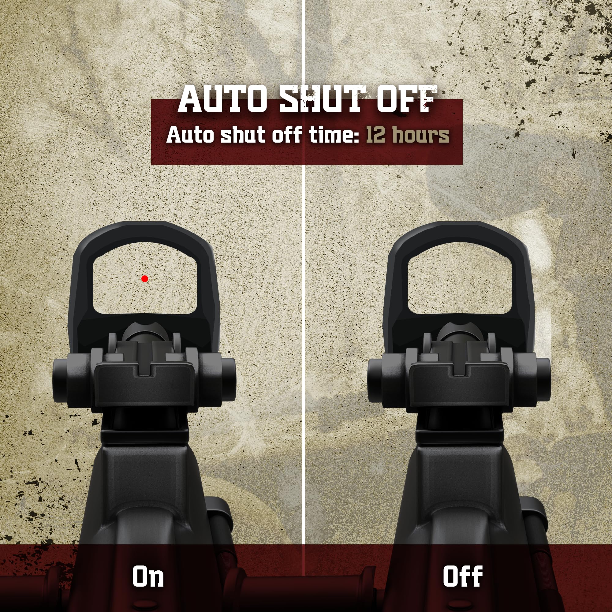 Sightmark Mini Shot M-Spec Reflex Sight - Red Dot Sight for Pistols & Rifles | Quick Target Acquisition | Hunting, Tactical & Home Defense Use