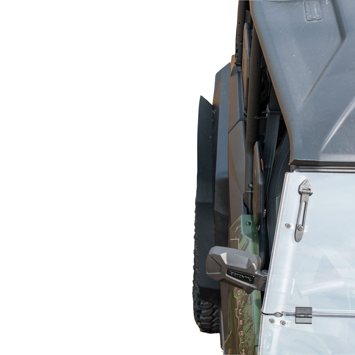 Super Max Coverage Fender Flares for Yamaha Wolverine RMAX4 1000 Models - Heavy Duty UTV Protection for Off-Road Adventures & Mud Riding
