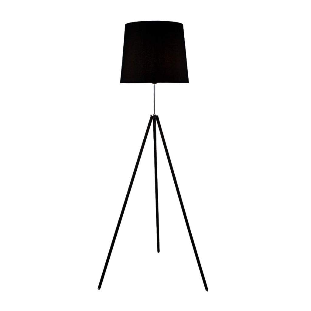 Modern Tripod Floor Lamp with Remote Control - Adjustable Stepless Dimming for Living Room, Bedroom & Reading - Black & White Options - Perfect for Sofa Lighting, Bedside Illumination & Cozy Ambiance