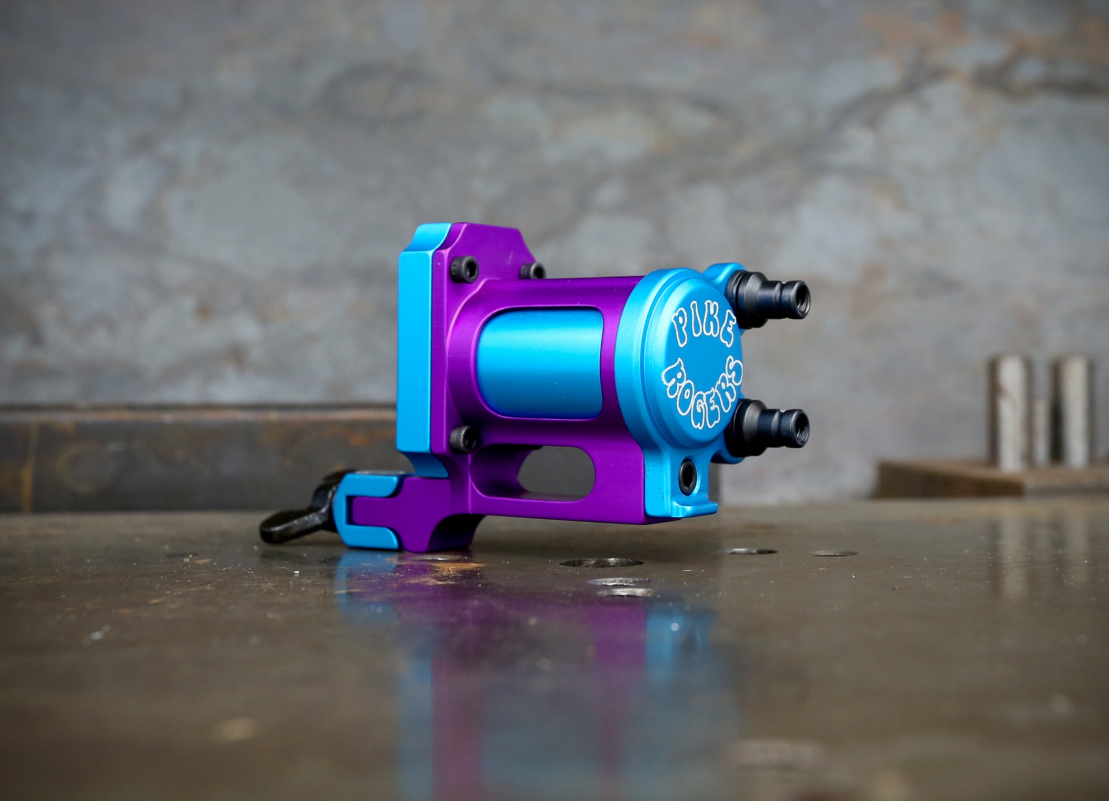 Limited Pike x Rogers Slider Rotary Watch - Purple & Blue Colorway - Perfect for Casual Wear, Outdoor Adventures & Fashion Statements