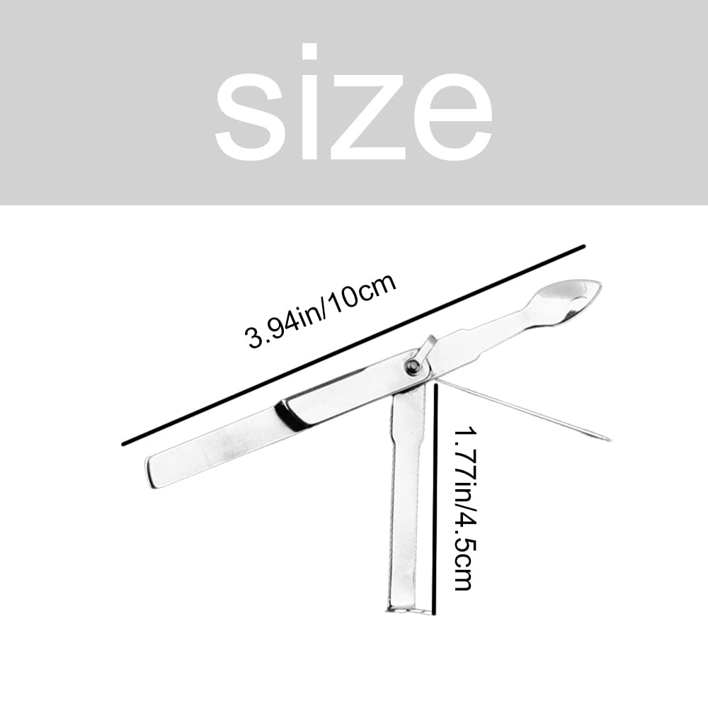 3-in-1 Stainless Steel Tobacco Pipe Cleaning Tool - Pipe Tamper, Reamer & Cleaner for Hookahs, Water Pipes & Smoking Accessories | Perfect for Pipe Maintenance & Relaxation Moments
