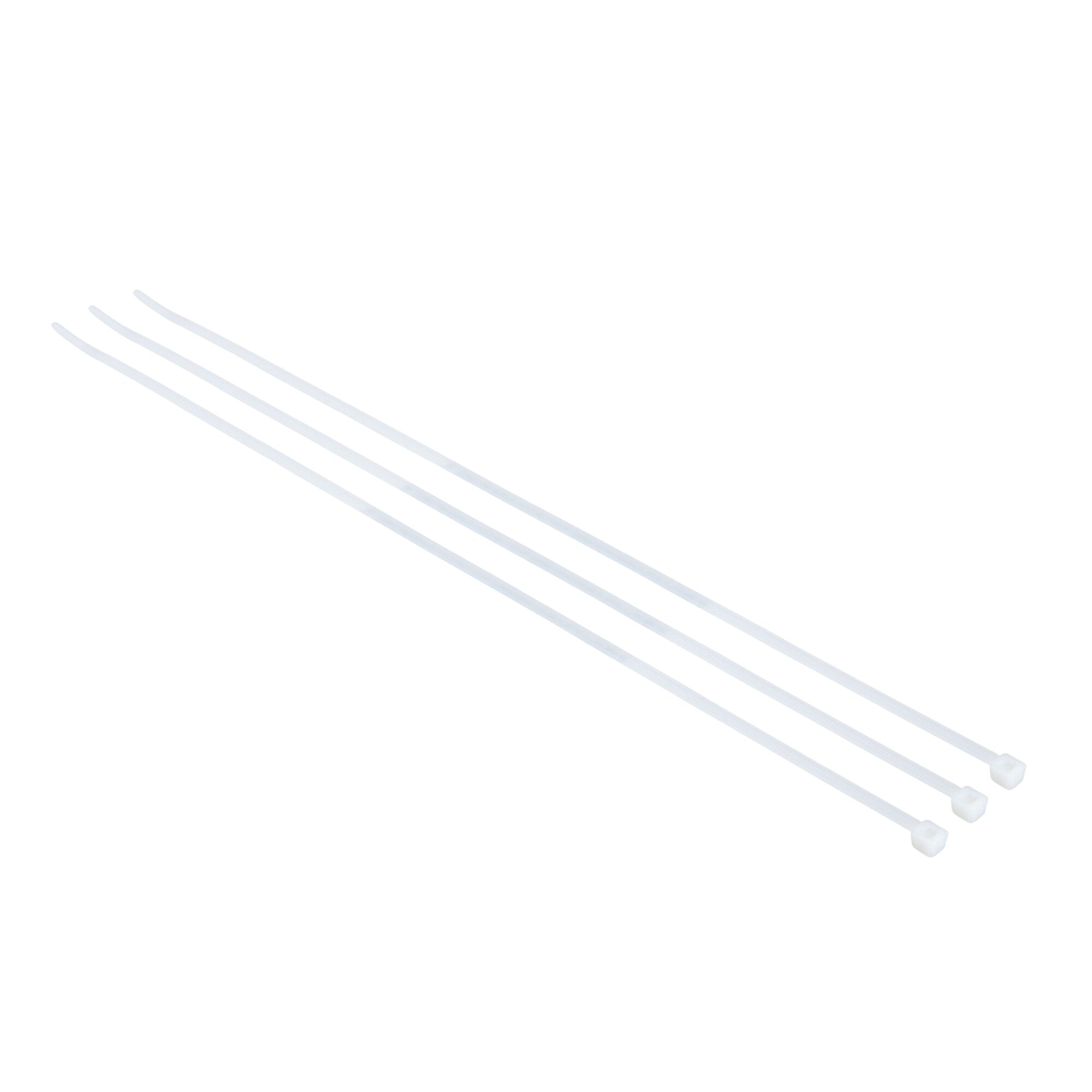 3M CT15NT50 Cable Ties - 50 Pack, 15-Inch Nylon Zip Ties for Organizing Wires, Cables & Home Office - Heavy Duty, Weather Resistant, Black