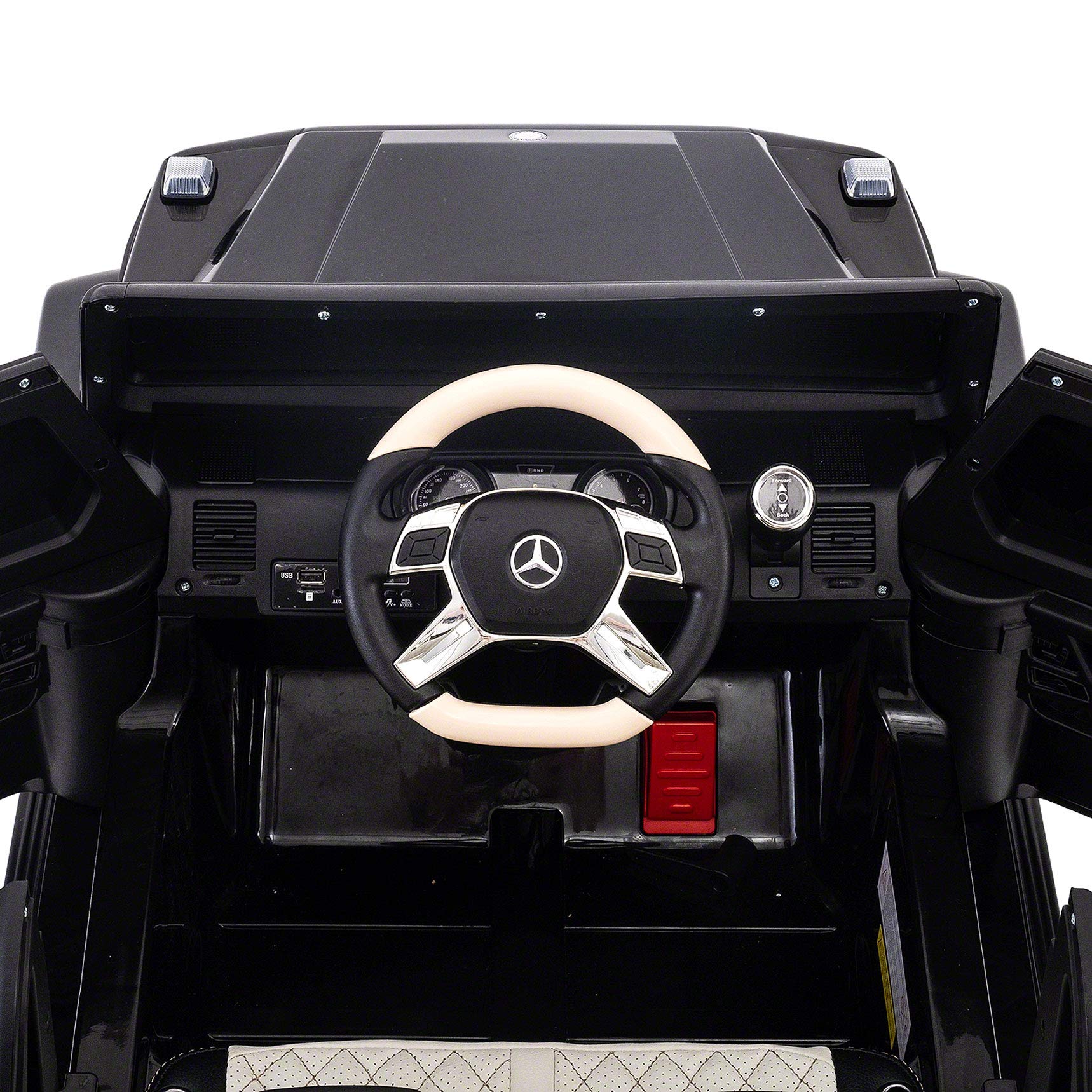 Modern Kids Mercedes Maybach G650 12V Electric Ride-On Car with Parental Remote Control, EVA Foam Wheels, Leather Seat, MP3/USB Player & LED Lights - Perfect for Outdoor Play & Birthday Gifts