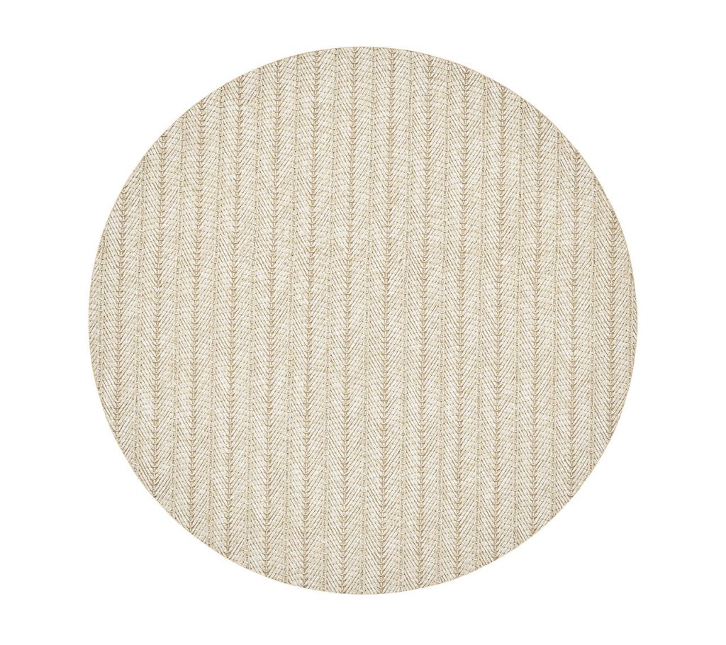 Natural Herringbone Placemat Set - Elegant Table Setting for Dining, Kitchen, and Home Decor | Perfect for Everyday Use, Parties, and Special Occasions