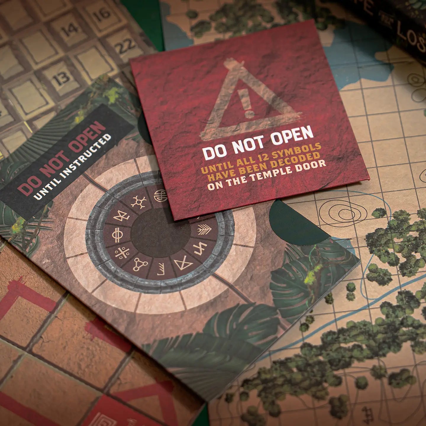 Escape Room Board Game - Escape From The Lost Temple Adventure Game for Adults & Teens | Perfect for Family Game Nights, Team Building & Party Entertainment
