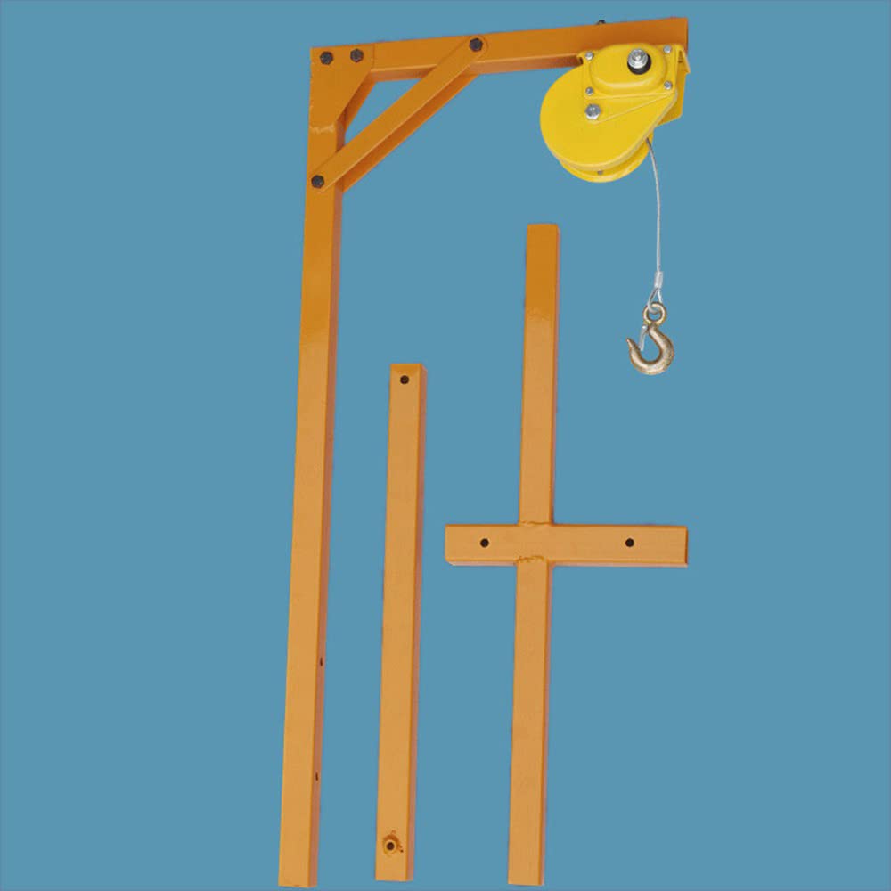 DNYSYSJ Air Conditioner Outdoor Unit Lifting Tool - Heavy Duty AC Bracket Crane with 10m Rope for Safe Installation | Perfect for HVAC Technicians & DIY Home Improvement Projects