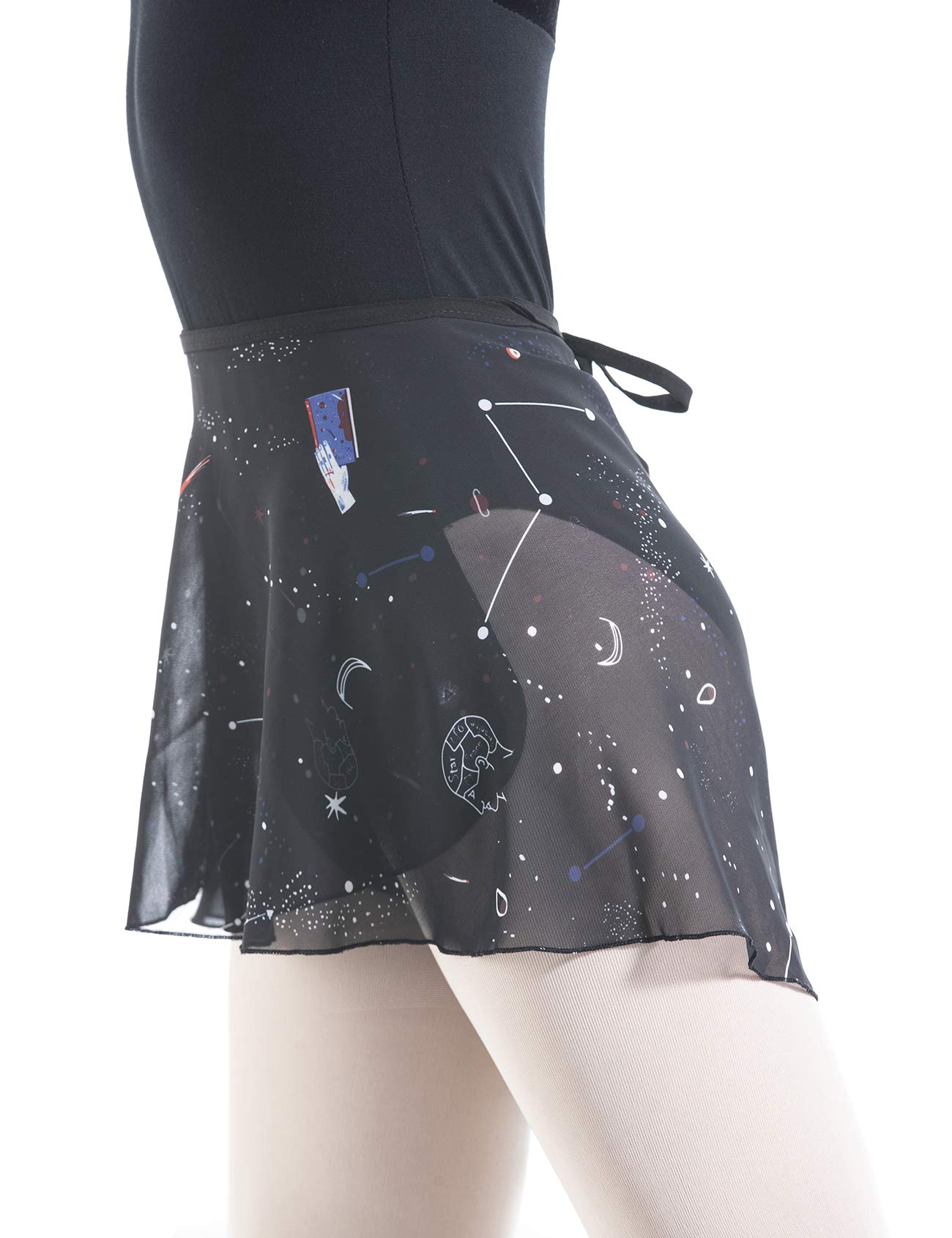 Elegant Ballet Chiffon Wrap Skirts for Women & Girls - Dance, Performance, Practice & Everyday Wear