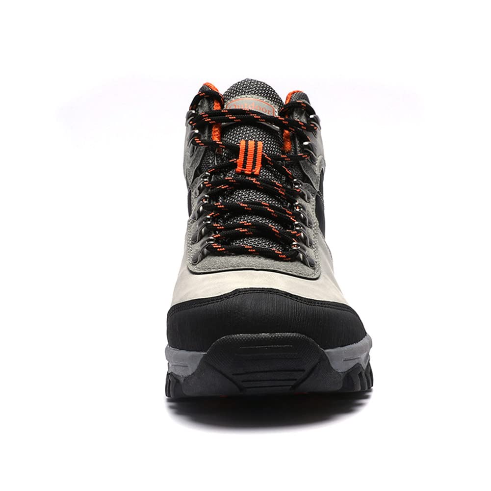 Men's Waterproof Hiking Boots - Lightweight Multi-Terrain Outdoor Shoes with Anti-Slip Lugs & Durable Camouflage Design - Perfect for Mountain Trekking, Camping & Work
