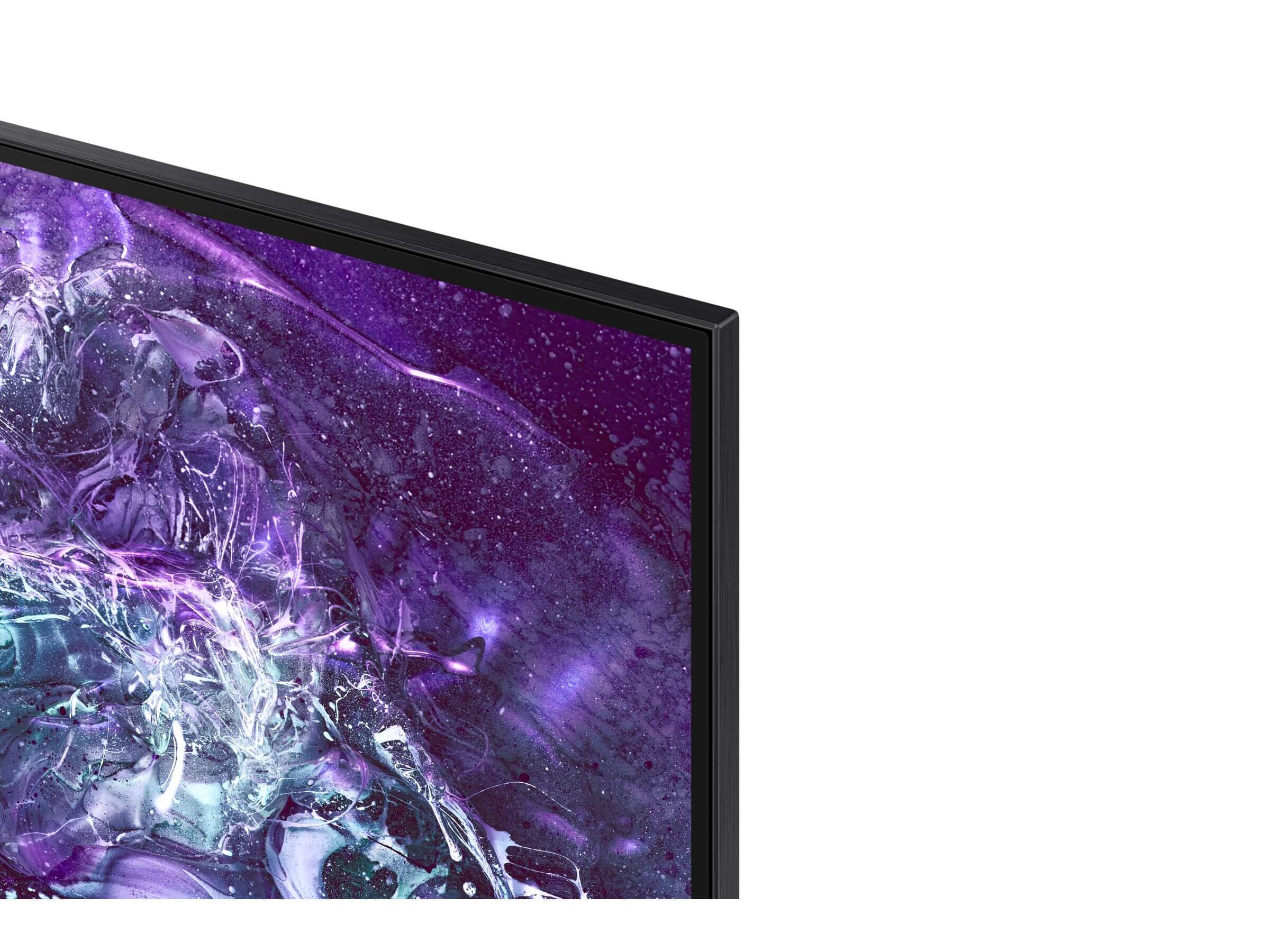 Samsung QN65S95DAF 65-Inch 4K Ultra HD Smart QLED TV with AI Upscaling - Perfect for Home Theater & Gaming Entertainment