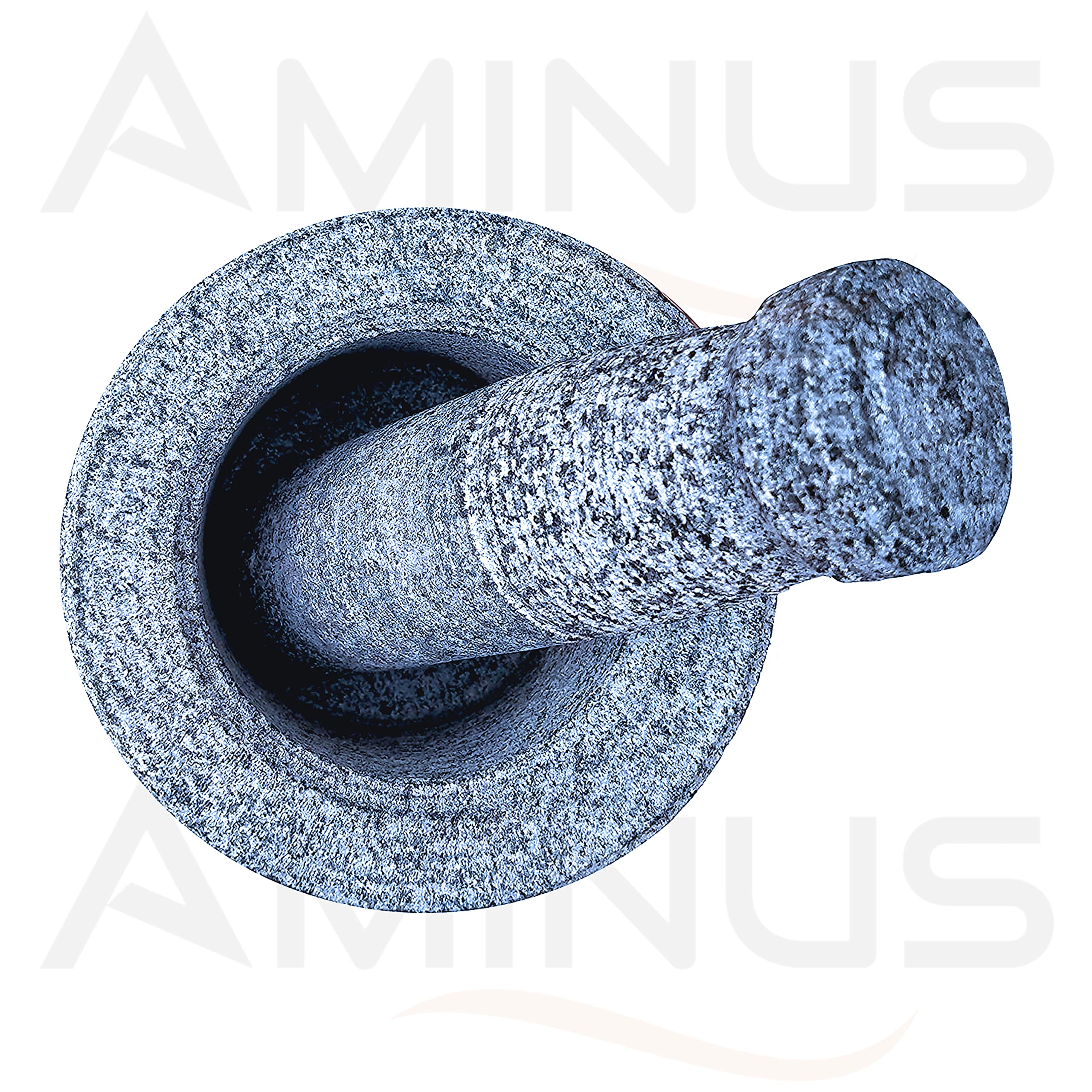Premium Granite Mortar and Pestle Set - 5