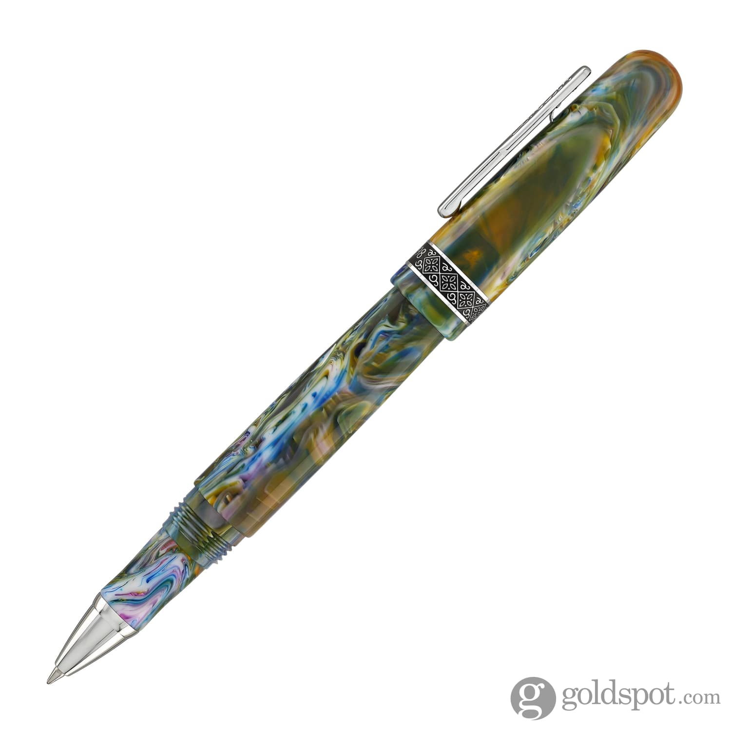 Conklin 1898 Vintage Rollerball Pen - Misto Green Fountain Pen with Classic Design | Perfect for Writing, Collecting & Gift Giving